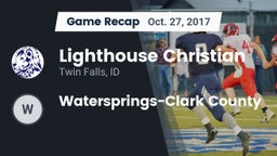 Recap: Lighthouse Christian  vs. Watersprings-Clark County 2017