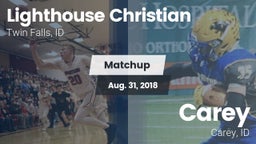 Matchup: Lighthouse Christian vs. Carey  2018