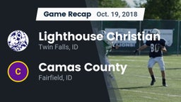 Recap: Lighthouse Christian  vs. Camas County  2018