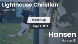 Matchup: Lighthouse Christian vs. Hansen  2019