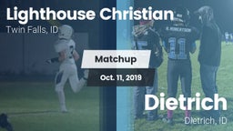 Matchup: Lighthouse Christian vs. Dietrich  2019