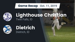 Recap: Lighthouse Christian  vs. Dietrich  2019