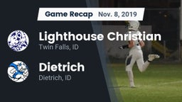 Recap: Lighthouse Christian  vs. Dietrich  2019