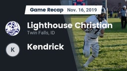 Recap: Lighthouse Christian  vs. Kendrick  2019