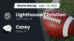 Recap: Lighthouse Christian  vs. Carey  2022