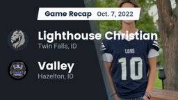 Recap: Lighthouse Christian  vs. Valley  2022