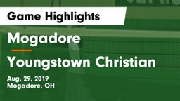 Mogadore  vs Youngstown Christian Game Highlights - Aug. 29, 2019