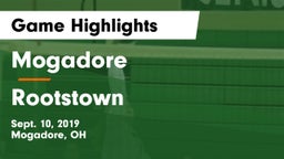Mogadore  vs Rootstown  Game Highlights - Sept. 10, 2019