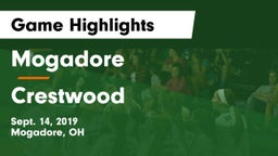 Mogadore  vs Crestwood  Game Highlights - Sept. 14, 2019