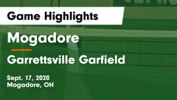 Mogadore  vs Garrettsville Garfield Game Highlights - Sept. 17, 2020