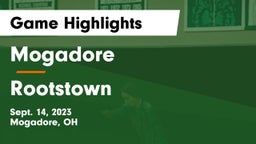Mogadore  vs Rootstown Game Highlights - Sept. 14, 2023