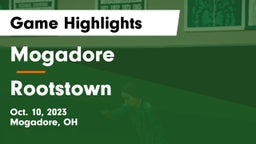 Mogadore  vs Rootstown Game Highlights - Oct. 10, 2023