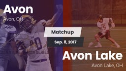 Matchup: Avon  vs. Avon Lake  2017