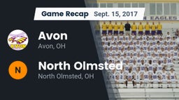 Recap: Avon  vs. North Olmsted  2017