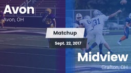 Matchup: Avon  vs. Midview  2017