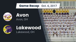 Recap: Avon  vs. Lakewood  2017