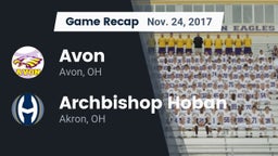 Recap: Avon  vs. Archbishop Hoban  2017