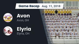 Recap: Avon  vs. Elyria  2018