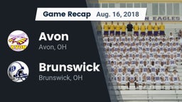 Recap: Avon  vs. Brunswick  2018