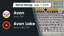 Recap: Avon  vs. Avon Lake  2018