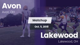 Matchup: Avon  vs. Lakewood  2018