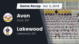 Recap: Avon  vs. Lakewood  2018