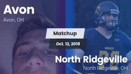 Matchup: Avon  vs. North Ridgeville  2018