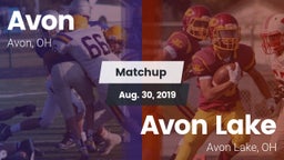 Matchup: Avon  vs. Avon Lake  2019