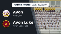 Recap: Avon  vs. Avon Lake  2019