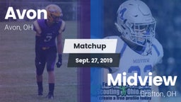 Matchup: Avon  vs. Midview  2019