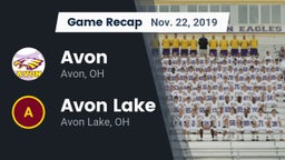 Recap: Avon  vs. Avon Lake  2019