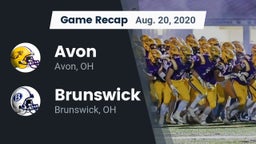 Recap: Avon  vs. Brunswick  2020