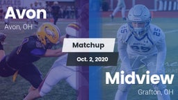 Matchup: Avon  vs. Midview  2020