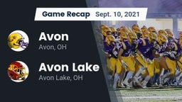 Recap: Avon  vs. Avon Lake  2021