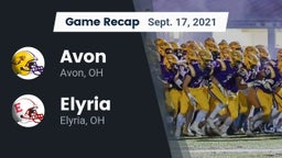 Recap: Avon  vs. Elyria  2021
