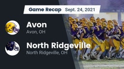 Recap: Avon  vs. North Ridgeville  2021