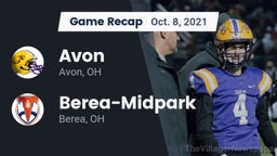 Recap: Avon  vs. Berea-Midpark  2021