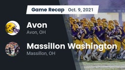 Recap: Avon  vs. Massillon Washington  2021
