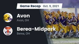 Recap: Avon  vs. Berea-Midpark  2021