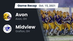 Recap: Avon  vs. Midview  2021