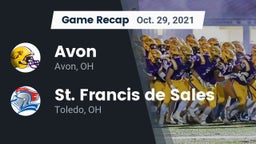 Recap: Avon  vs. St. Francis de Sales  2021