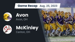 Recap: Avon  vs. McKinley  2023