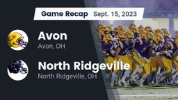 Recap: Avon  vs. North Ridgeville  2023