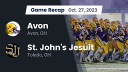 Recap: Avon  vs. St. John's Jesuit  2023