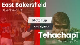 Matchup: East Bakersfield vs. Tehachapi  2017