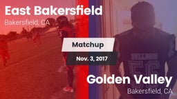 Matchup: East Bakersfield vs. Golden Valley  2017