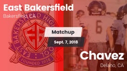 Matchup: East Bakersfield vs. Chavez  2018