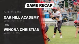 Recap: Oak Hill Academy  vs. Winona Christian  2016