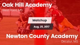 Matchup: Oak Hill Academy vs. Newton County Academy  2017