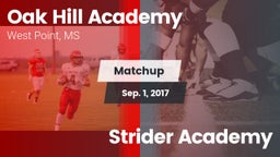 Matchup: Oak Hill Academy vs. Strider Academy 2017